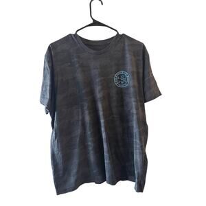 Puppy Love Safe Rescue Black Gray Camo Cotton Blend T-Shirt Women Sz L